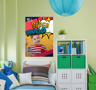 Imprimare personalizată a posterului benzi desenate - TenStickers