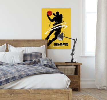 Poster de baschetbalist - TenStickers