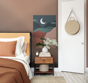 Poster de noapte boho - TenStickers
