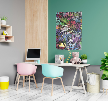 Poster de pictură pe pânză de artă stradală - TenStickers
