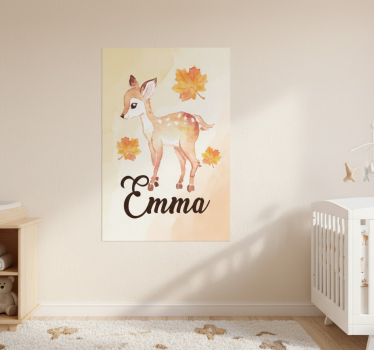 Poster pentru copii căprioară - TenStickers