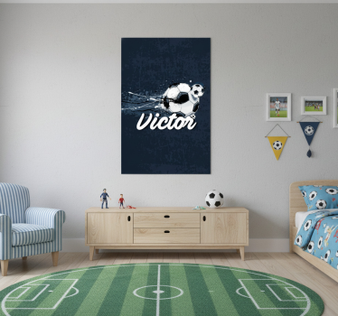 Poster pentru copii design original cu nume - TenStickers