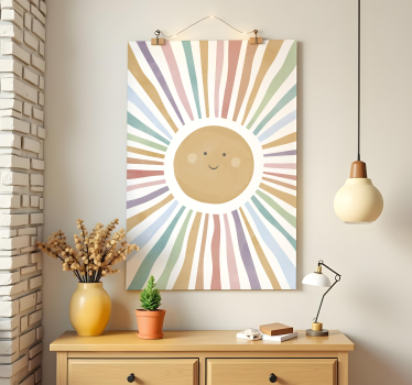 Poster pentru copii soare fericit - TenStickers