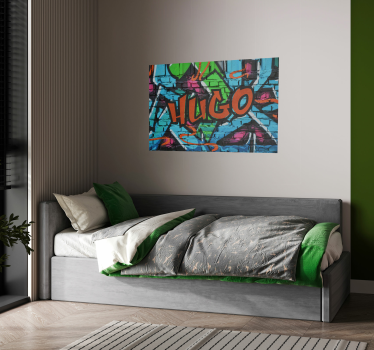 Poster personalizat de artă graffiti - TenStickers