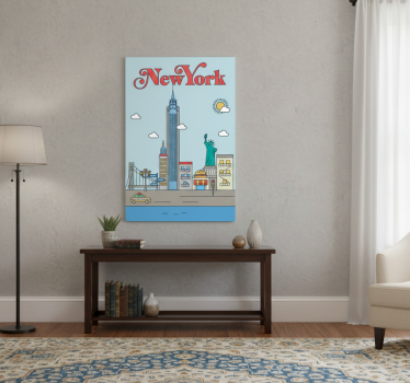 Posteruri orașe și țări new york - TenStickers