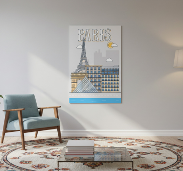 Posteruri orașe și țări paris - TenStickers