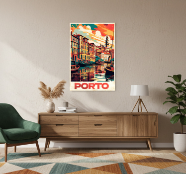 Posteruri orașe și țări poster vintage oporto - TenStickers
