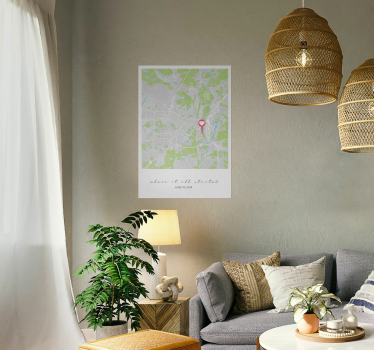 Unde a început totul personaliza poster - TenStickers