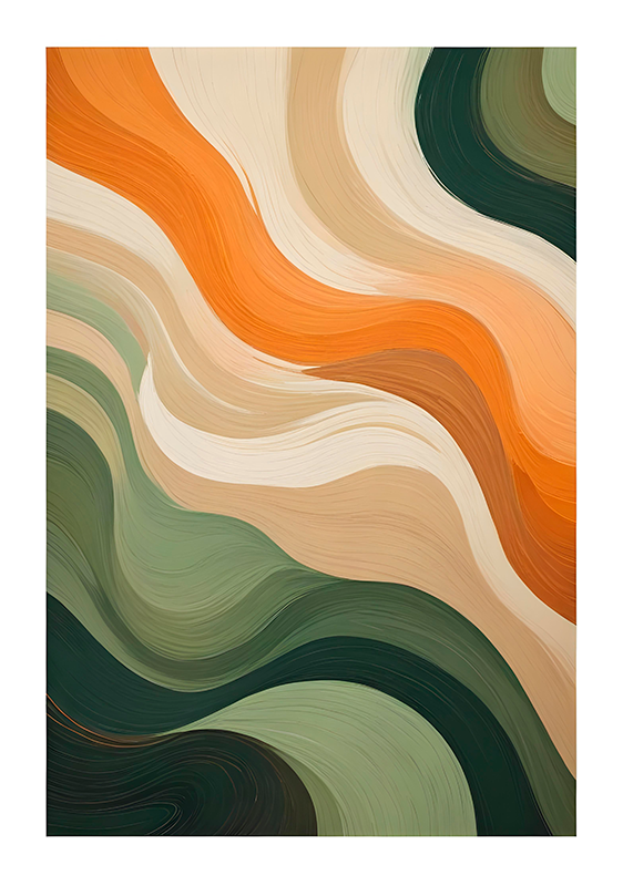 Poster arta pasteluri multicolore - TenStickers