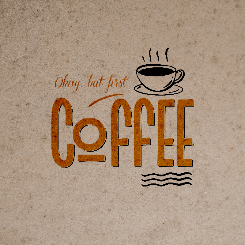 Poster pentru bucătărie frază vintage drăguță - TenStickers