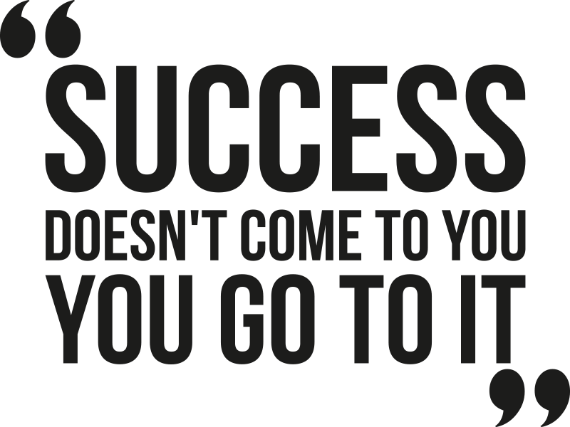 Poster birou design de succes excelent - TenStickers