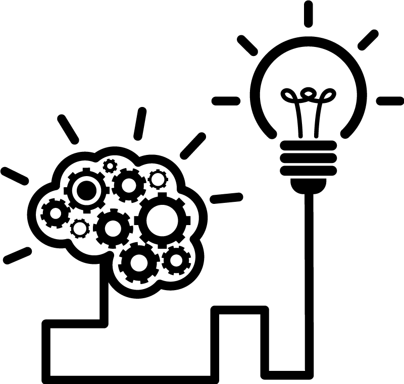 Poster birou concept hartă mentală - TenStickers