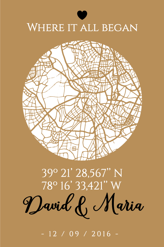 Poster pentru salon locul de unde a început totul - TenStickers