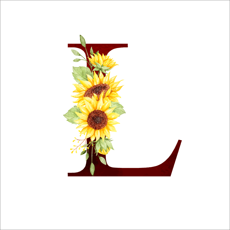 Poster cu flori personalizabil cu floarea-soarelui - TenStickers