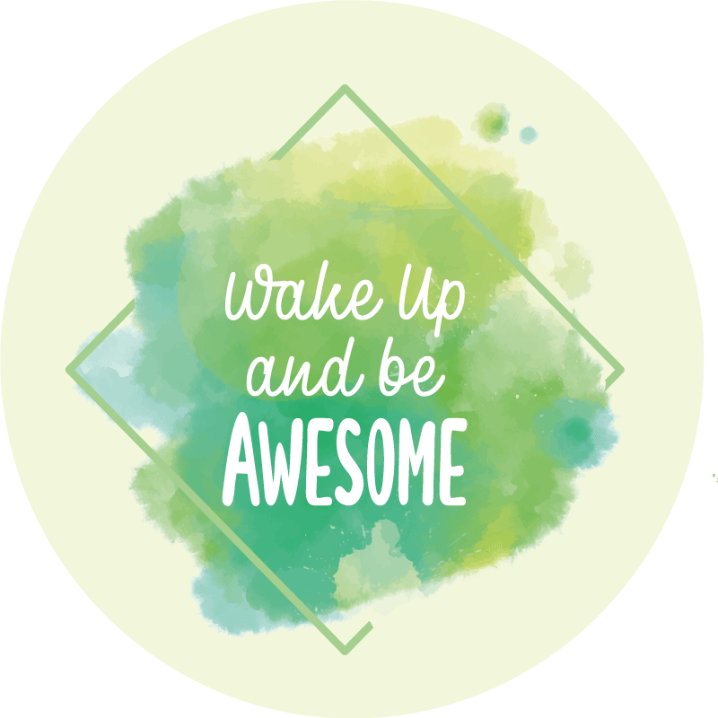 Poster cu fraze descoperă extraordinarul - TenStickers