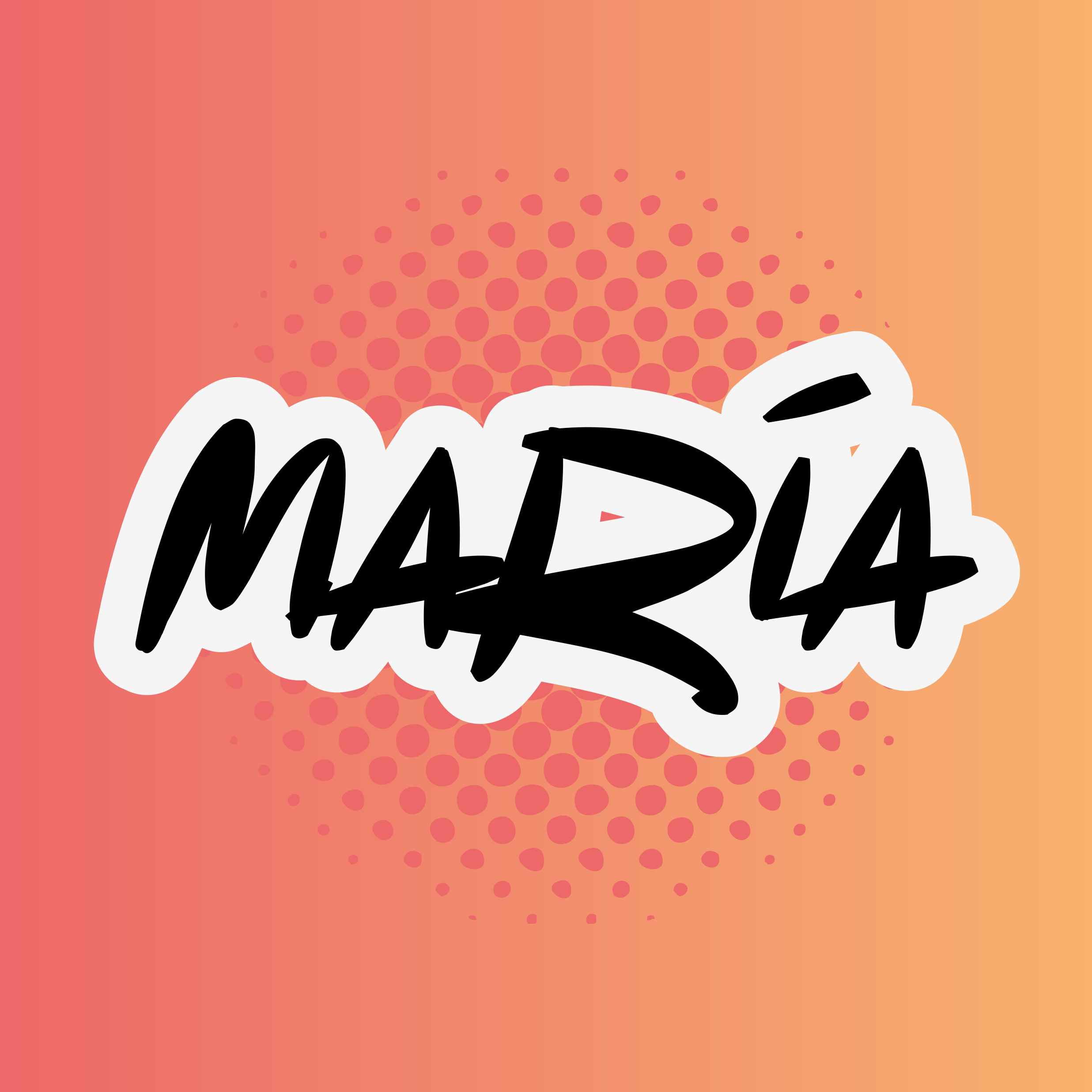 Poster tineret artă personalizată cu nume - TenStickers