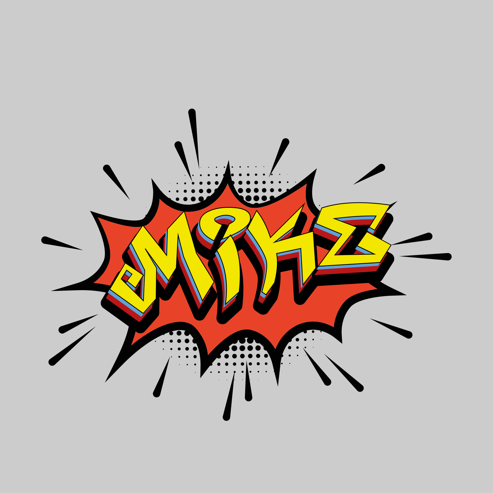 Poster tineret stil de scriere comic - TenStickers