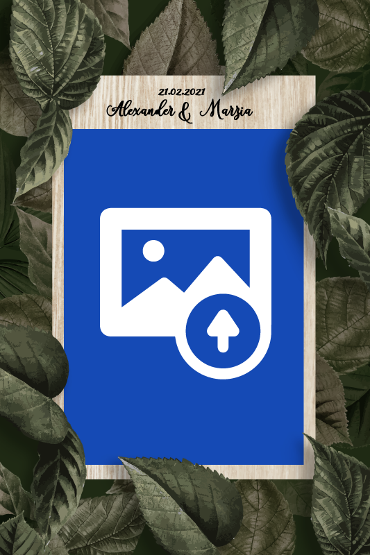 Poster festivități și evenimente mâini de nuntă și buchet - TenStickers