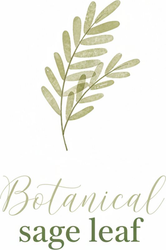 Poster personalizabil frunză de salvie botanică - TenStickers