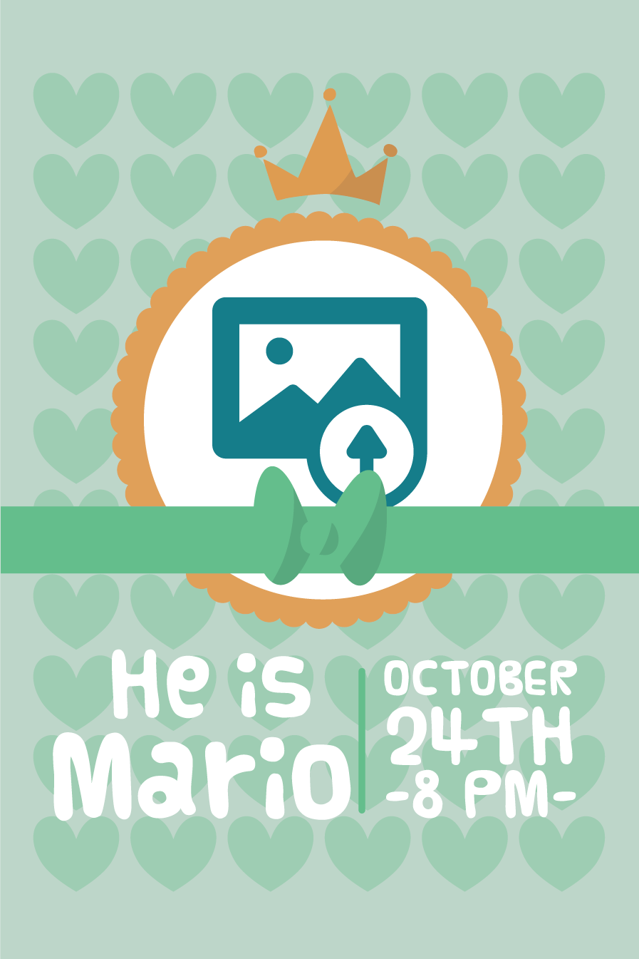 Poster personalizabil el este mario - TenStickers