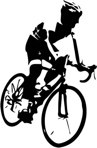 Poster ciclism vinil pentru mountain bike - TenStickers
