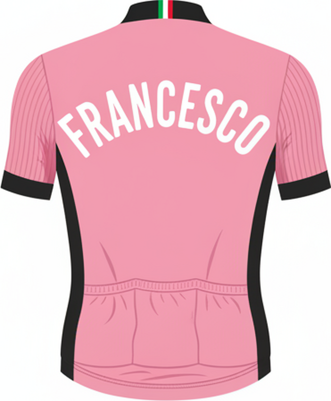 Poster ciclism maglia rosa - TenStickers