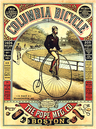Poster ciclism poster vintage publicitate biciclete - TenStickers