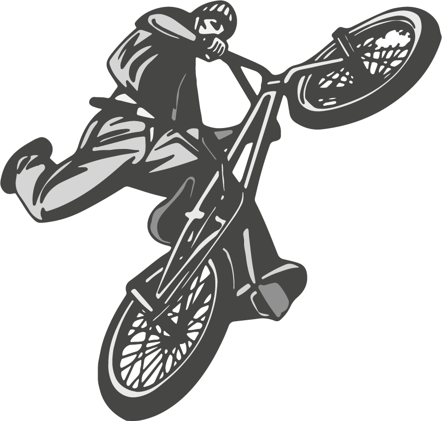 Poster ciclism vinil pentru cameră tineret bicicross - TenStickers