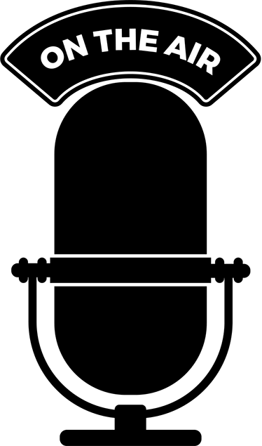 Poster vintage decorativ radio on air - TenStickers