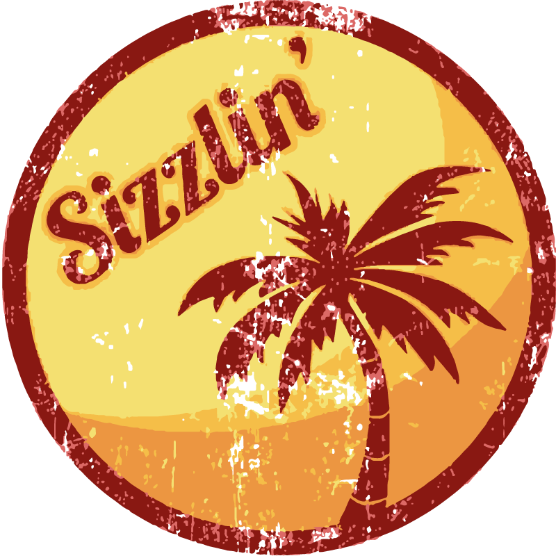 Poster vintage autocolant retro din anii '70 - TenStickers