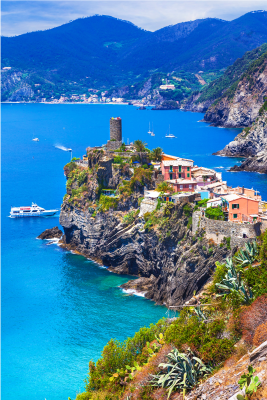 Poster cu peisaje realiste din cinque terre - TenStickers