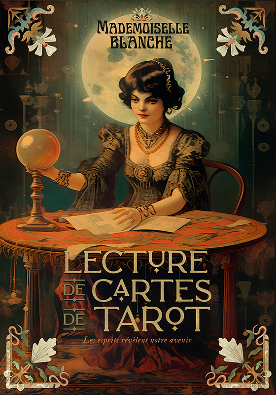 Poster vintage citiri de tarot - TenStickers