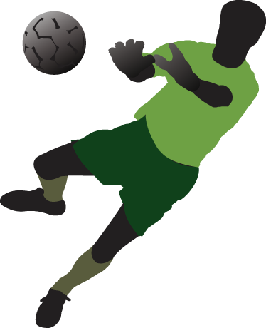 Poster fotbal vinil tineret portar - TenStickers
