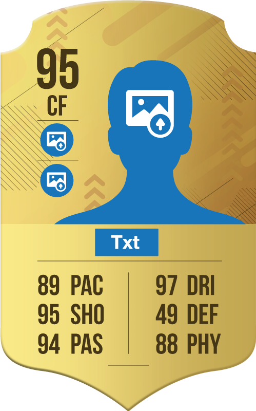 Poster fotbal card personalizat de intrare - TenStickers