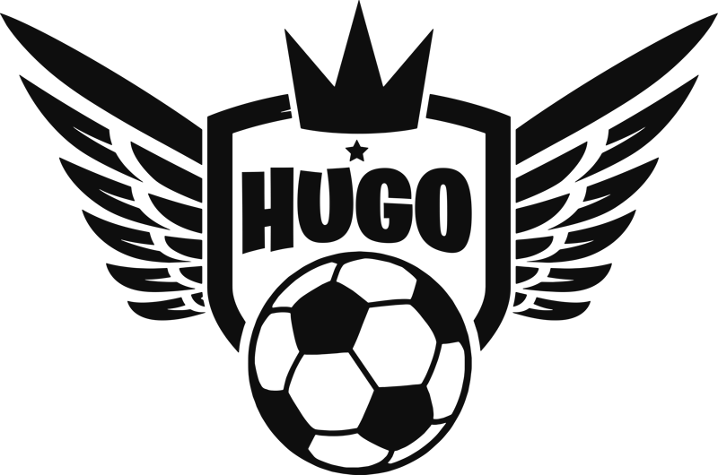 Poster fotbal vinil pentru copii rege al fotbalului - TenStickers