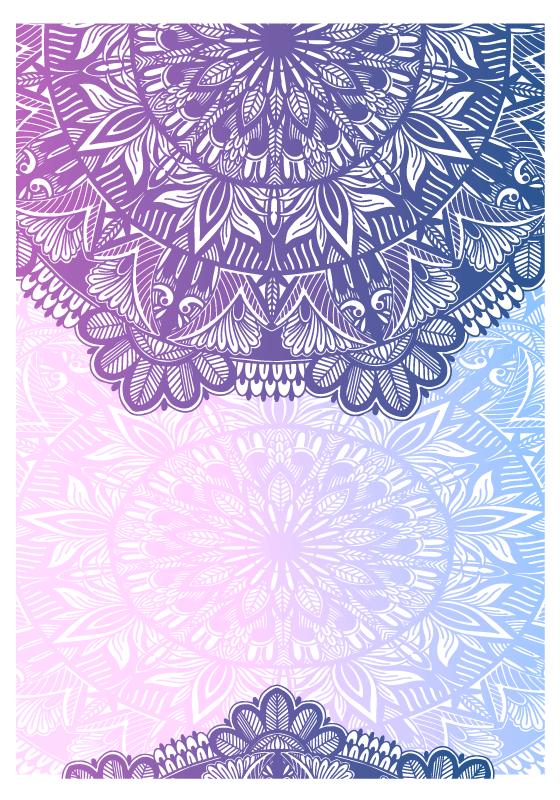Poster mandala zen pentru perete - TenStickers