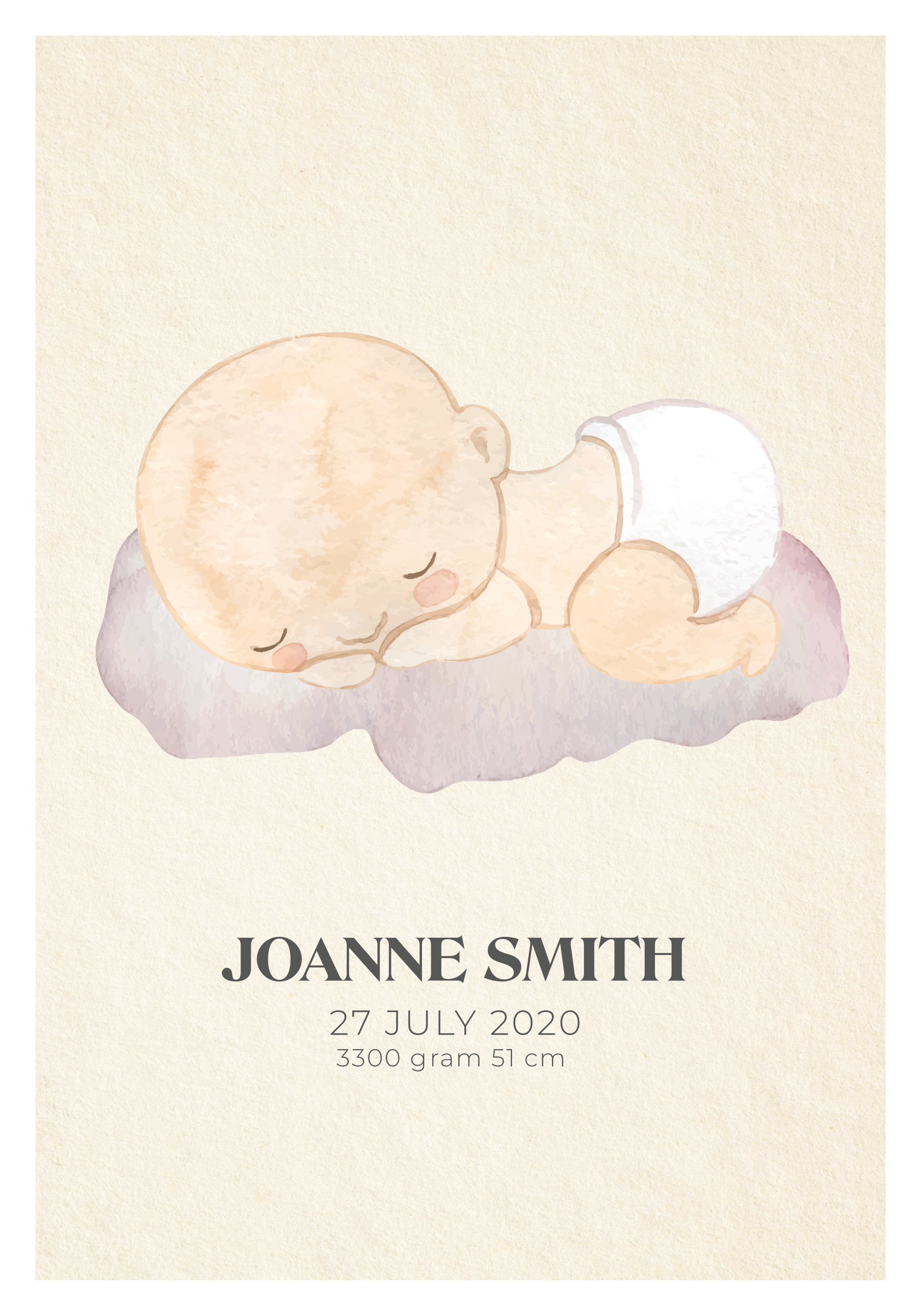 Poster pentru copii copil născut dragoste - TenStickers