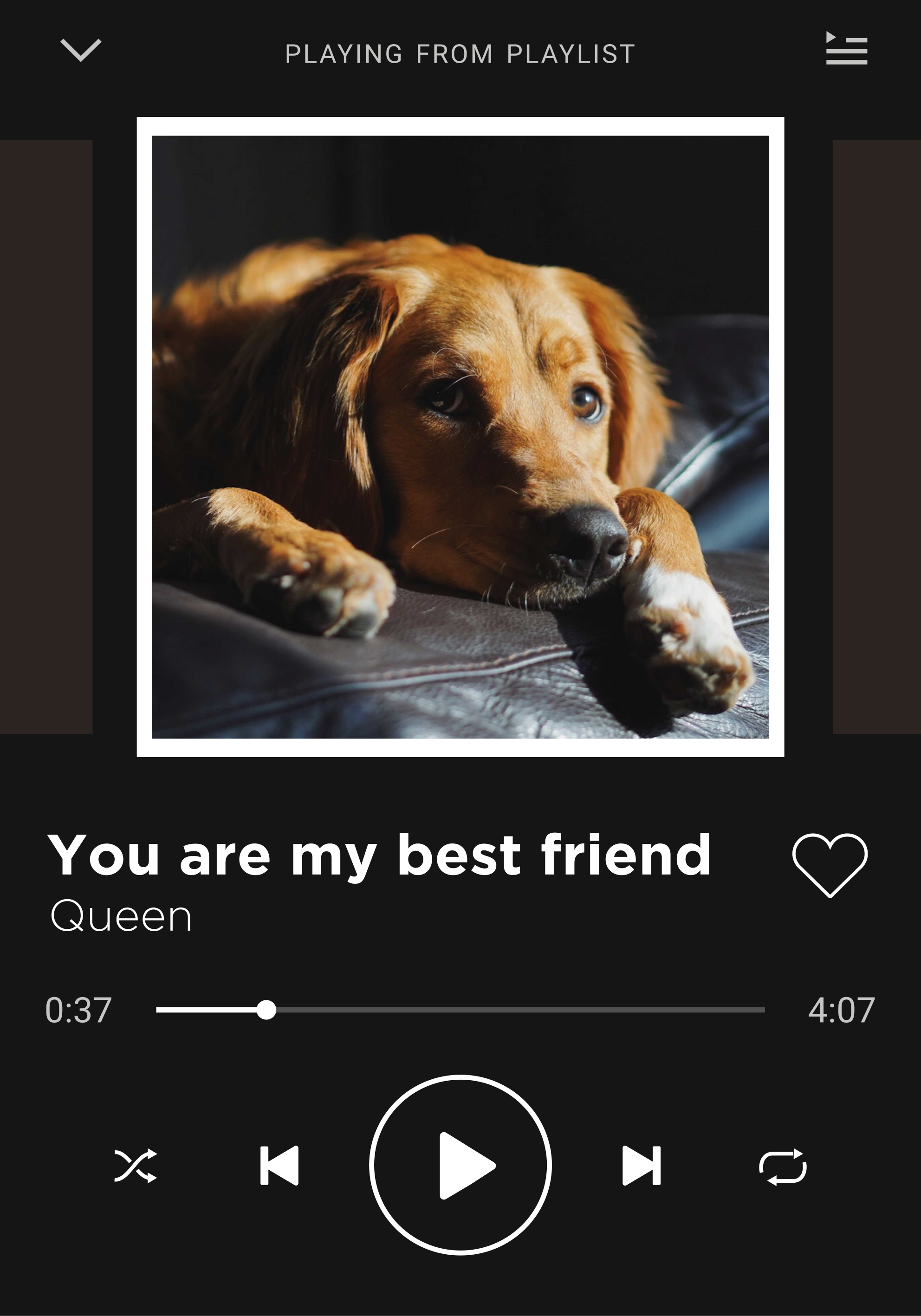 Poster cu muzică personalizabil pentru music player - TenStickers