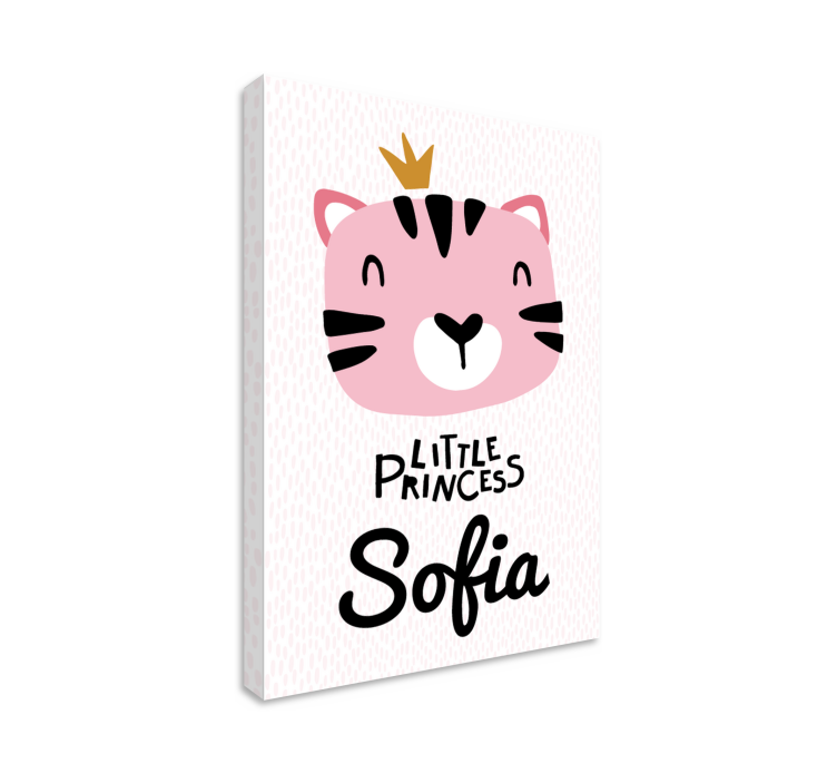 Tablou bei micuța prințesă sofia - TenStickers