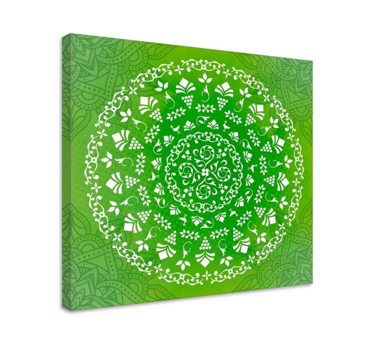Tablou zen mandala botanic detaliat - TenStickers