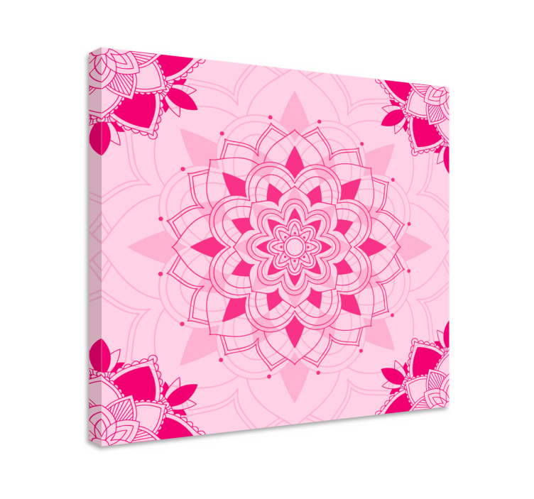 Tablou zen mandala floral complicat - TenStickers