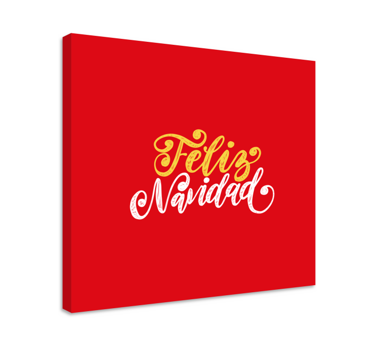 Tablou fraze urări de crăciun fericit - TenStickers