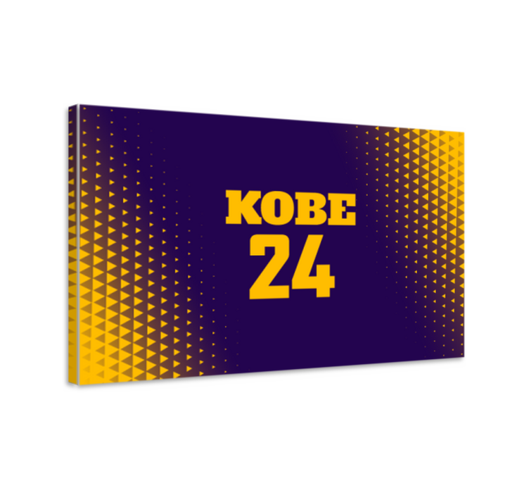 Kobe bryant lakers cool printuri de pânză pentru adolescenți - TenStickers