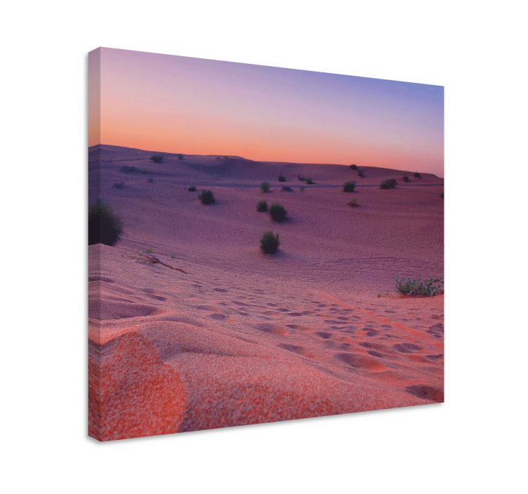Tablou peisaje serenitatea dunelor de desert - TenStickers