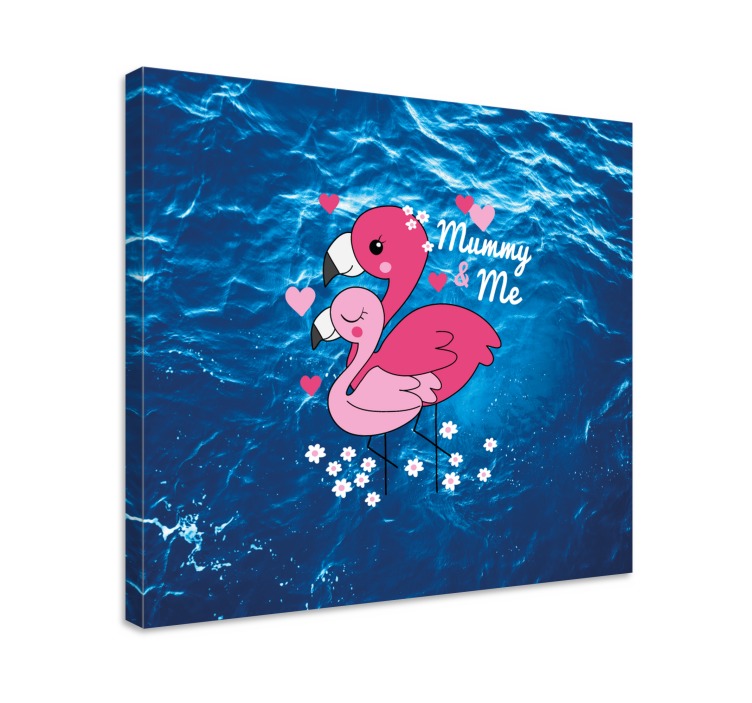 Tablou animale păsări iubitoare - TenStickers