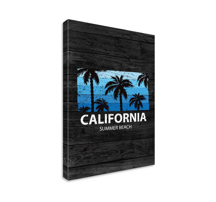 Tablou orașe palmieri california - TenStickers