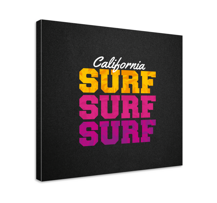 Tablou sport stil de surf din california - TenStickers