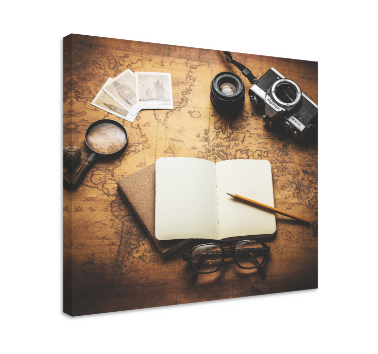 Tablou fructe esențiale pentru cameră vintage - TenStickers