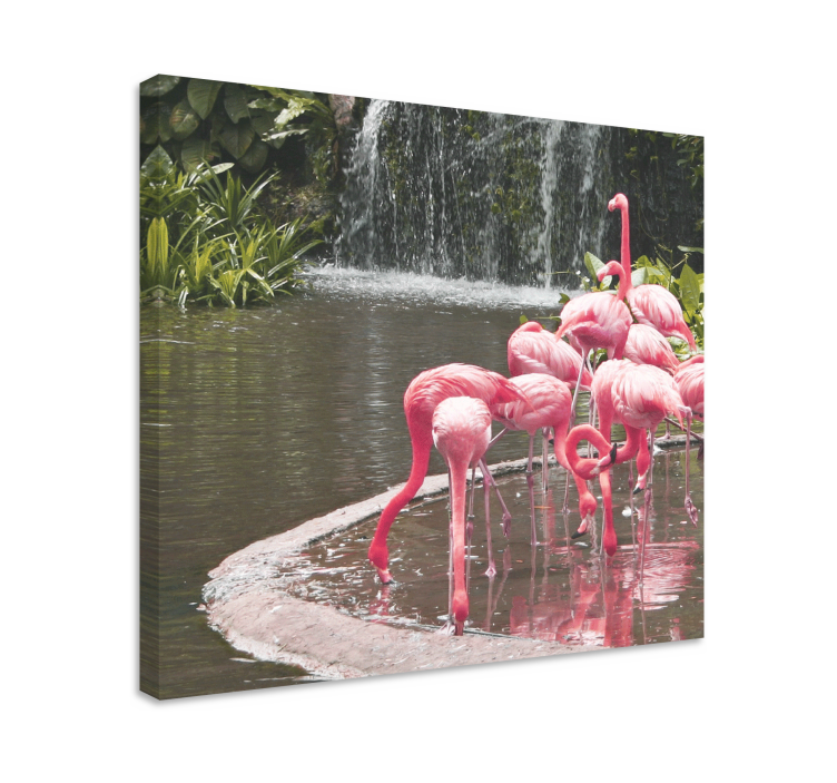 Pânză frumoasă flamingo roz pânză de bucătărie - TenStickers