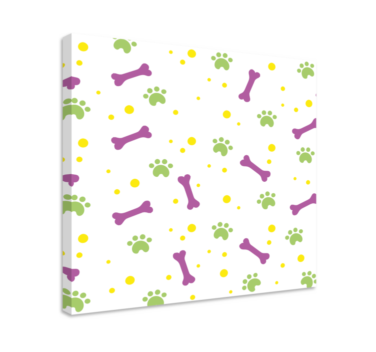 Labe de câine colorate și imprimeuri pe pânză de câine - TenStickers